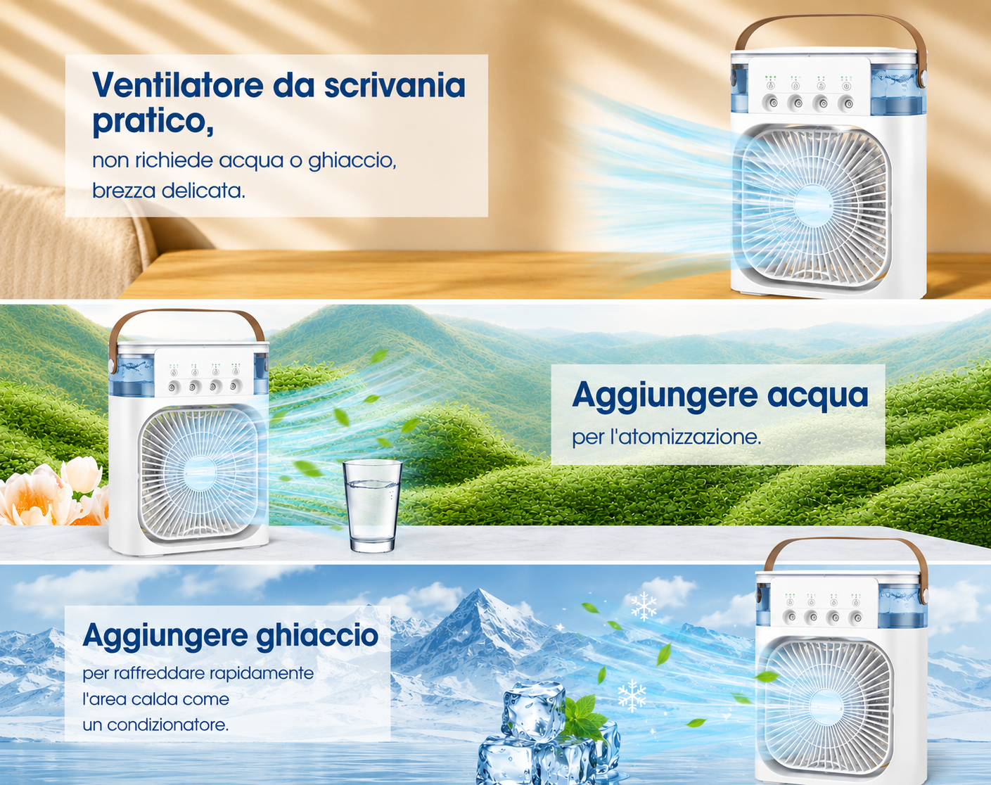 CoolNova™ Raffrescatore d'Aria Portatile